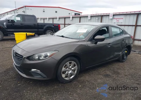 2015 Mazda Mazda3 I Sport from USA, damaged, VIN JM1BM1U79F1250740
